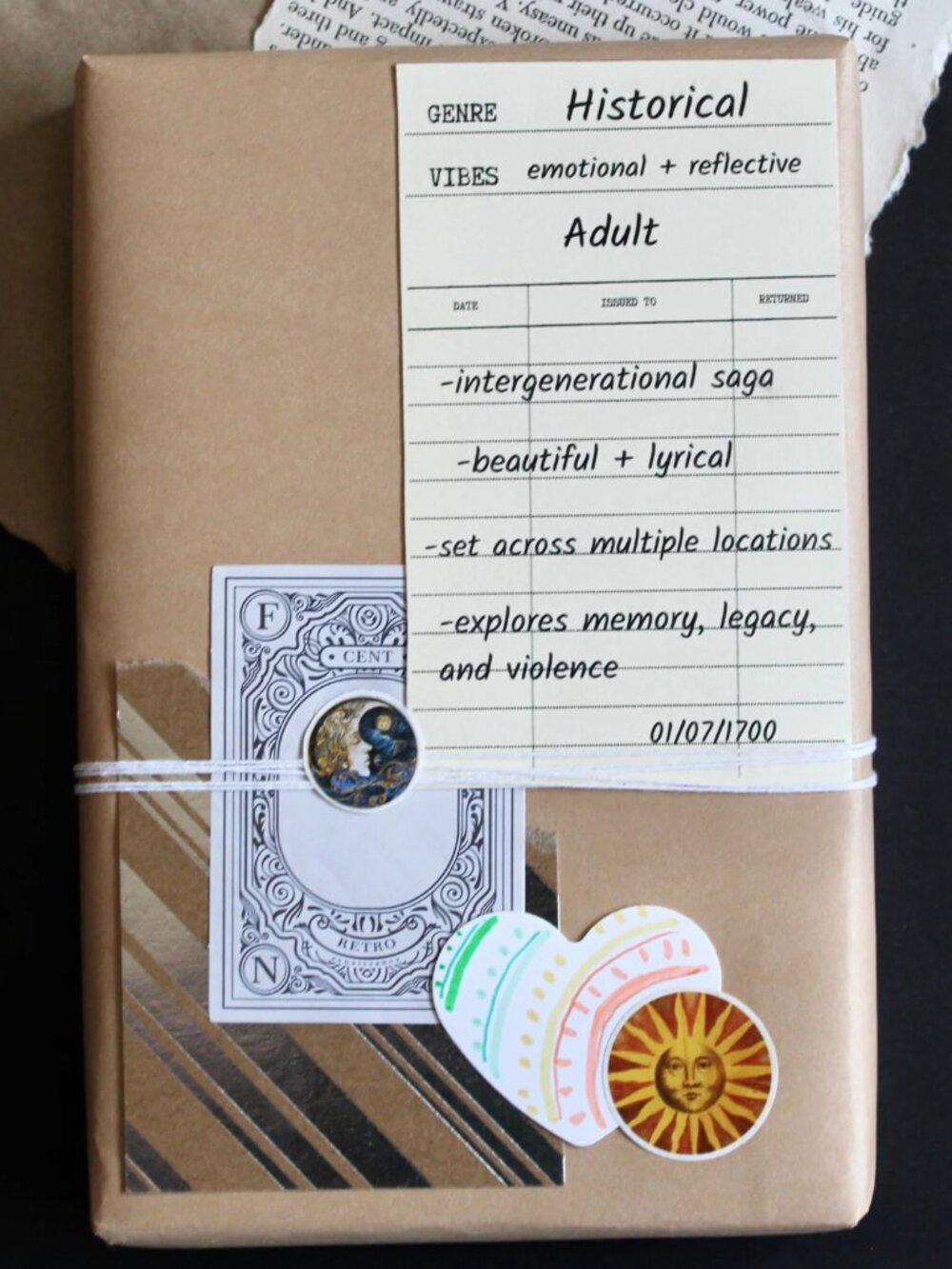 Blind Date with a Book | Historical Fiction | Adult